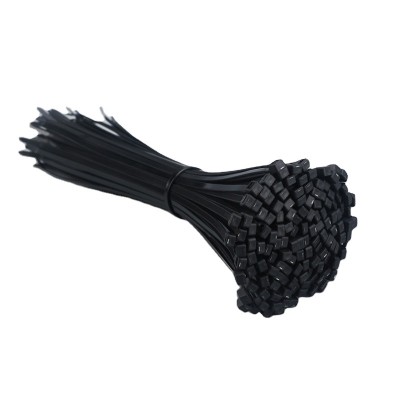 Antgu High Quality Professional Factory China Supplier Plastic Black Nylon 66 For Cable Tie 3.6*120mm Cable Tie