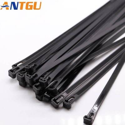 Antgu Top Sale Super Quality China Supplier Plastic Nylon 66 3.6*300mm Cable Tie