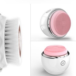 2020 Amazon  Best Seller Deep Cleansing Facial Beauty Device Electric Silicone Face Clean Brush