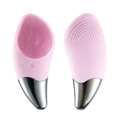 Mini Face Massager Exfoliating Deep Cleansing Waterproof Anti Aging silicone vibration cleansing brush ELECTRIC FACE BRUSH